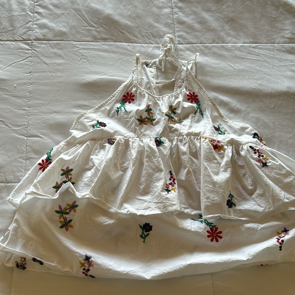 Zara flower shirt